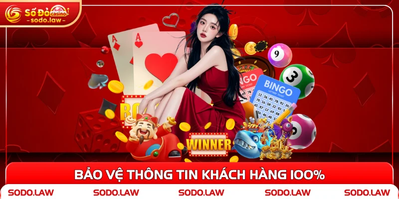 Bảo vệ thông tin khách hàng 100%