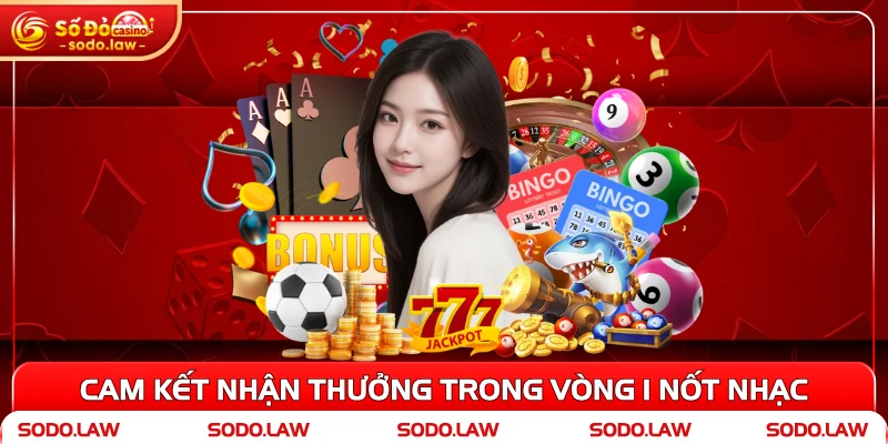 Cam kết nhận thưởng trong vòng 1 nốt nhạc