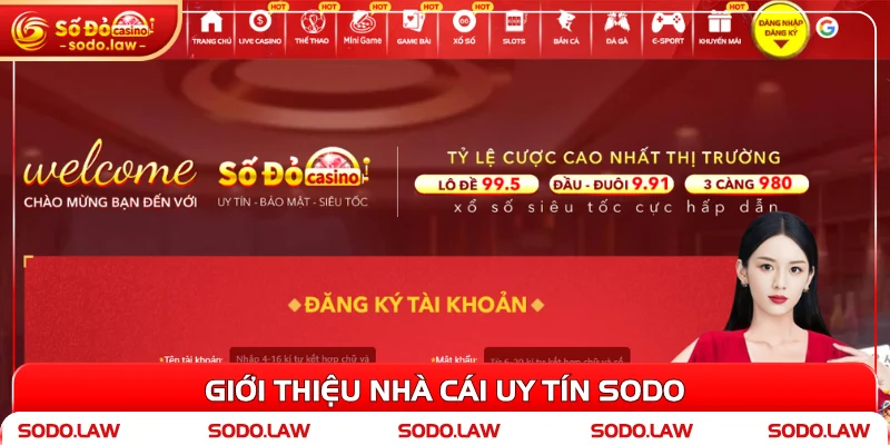 Giới thiệu nhà cái uy tín SODO