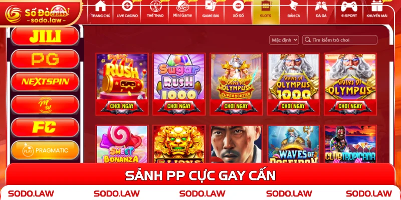 Sảnh PP cực gay cấn