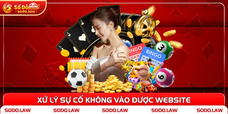 Xử lý sự cố không vào được website
